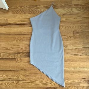 missguided dress, blue/grey color